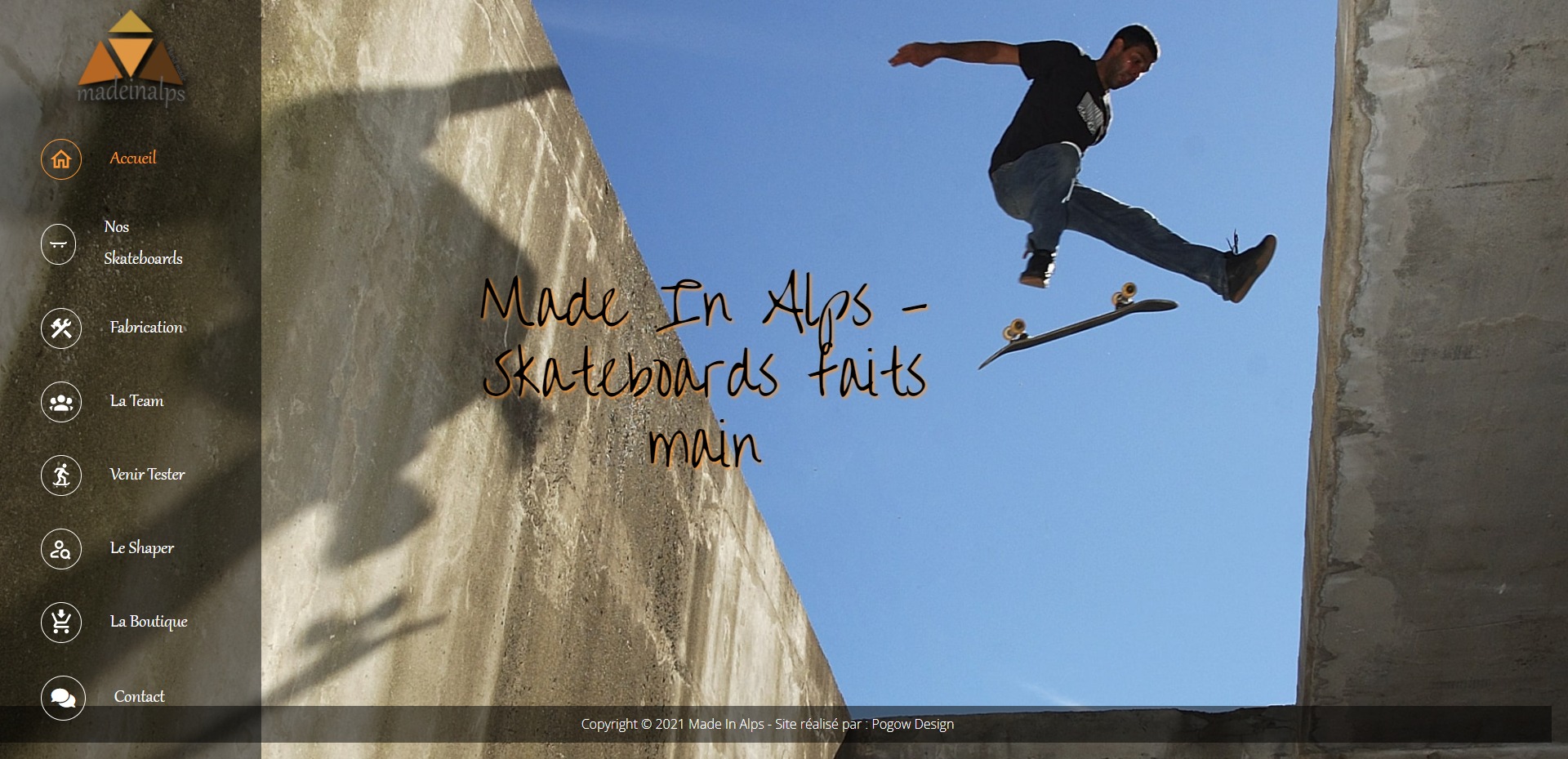 Made in Alps Skateboard